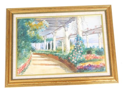Lot 82 - J Pinei. Interior setting, greenhouse with...