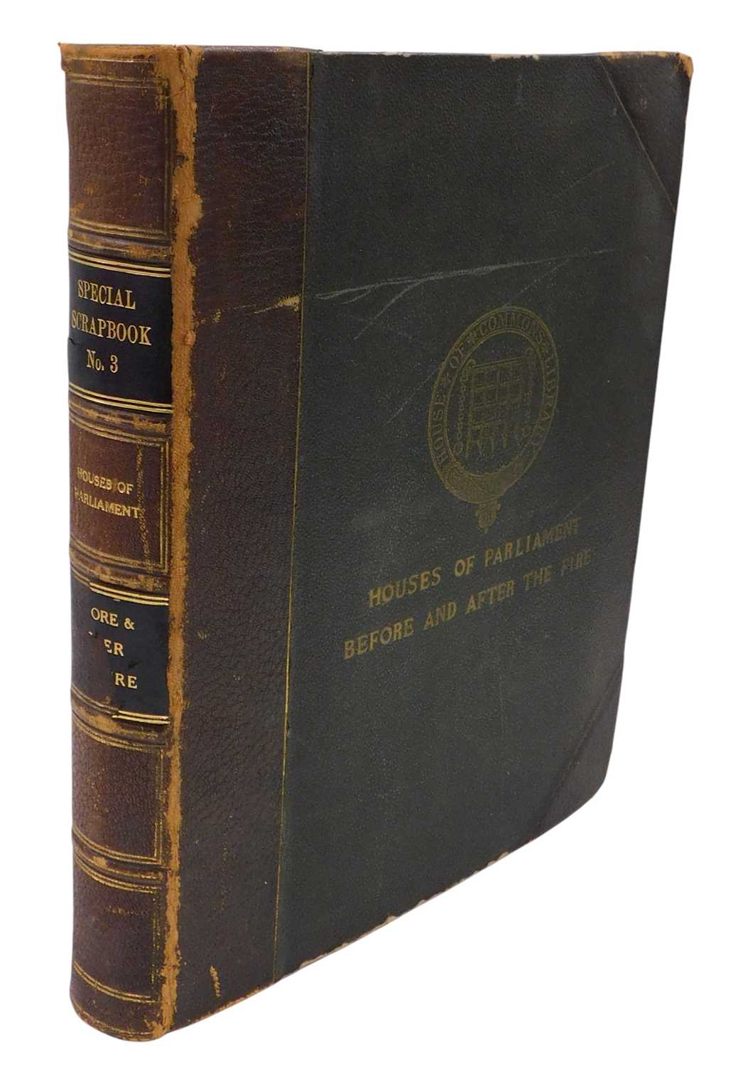 Lot 669 - Parliament.- An extensive scrapbook of...