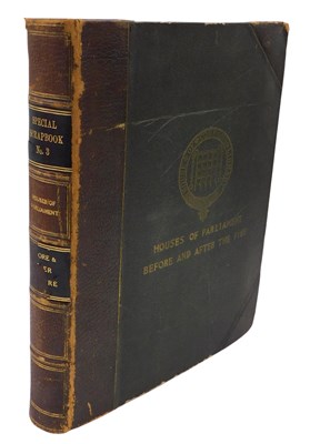 Lot 669 - Parliament.- An extensive scrapbook of...