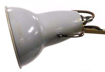 Lot 38 - An anglepoise grey desk lamp, the original...