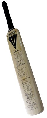 Lot 936 - A Duncan Fearnley cricket bat, bearing...
