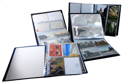 Lot 965 - Four folders containing early 20thC and later...