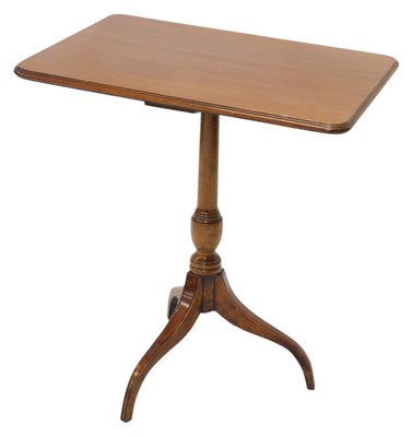 Lot 1233 - A 19thC walnut occasional table, the...