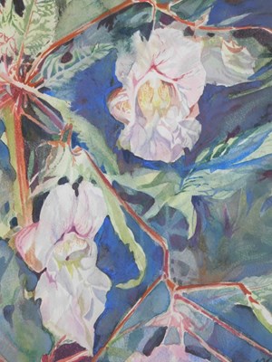 Lot 955 - Mike Helmy (20thC). Summer flowers,...