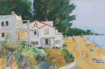Lot 33 - Trevor Stubley (1932-2010). Derelict house on...