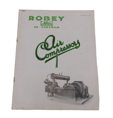 Lot 181 - Robey of Lincoln Interest. A leaflet or...