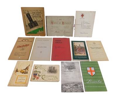 Lot 182 - Various Lincoln related books, pamphlets, and...