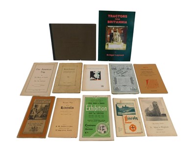 Lot 184 - Various Lincoln related ephemera, guides and...