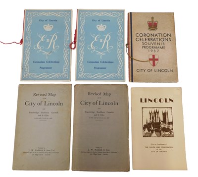 Lot 185 - Various Lincoln related pamphlets,...