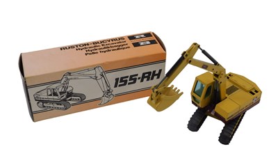 Lot 188 - A Ruston Bucyrus diecast hydraulic excavator,...