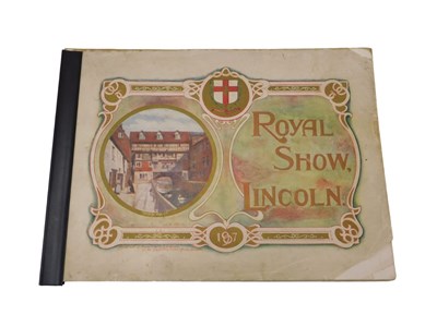 Lot 199 - A Royal Show Lincoln 1907 guide. 
From the...