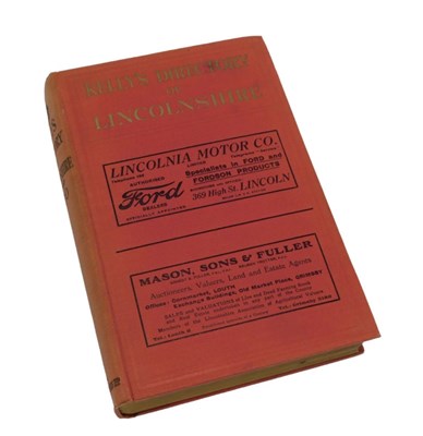 Lot 337 - A Kelly's Directory of Lincolnshire 1930....