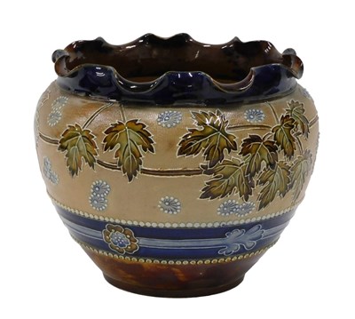 Lot 212 - A late 19thC Royal Doulton Slater's patent...