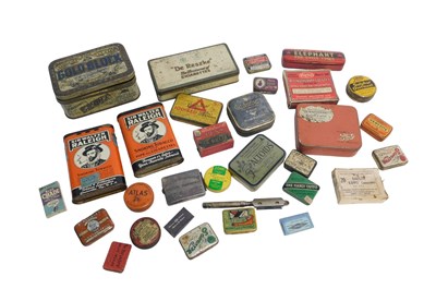 Lot 391 - Various tins, Elephant Repair Kit for Cycle...