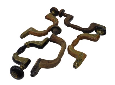 Lot 409 - Vintage tools, a quantity of early 20thC brass...