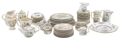 Lot 419 - Various Indian Tree pattern dinnerware,...