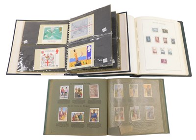 Lot 449 - Various stamps, a green album containing...