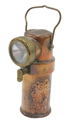Lot 459 - An early 20thC copper and brass vintage...