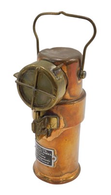Lot 460 - An early 20thC copper and brass vintage...