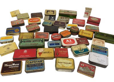 Lot 266 - Various tins, to include Rubicon Spun Cut John...