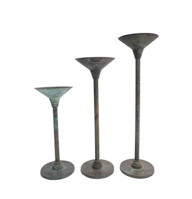 Lot 477 - A graduated set of ecclesiastical style...