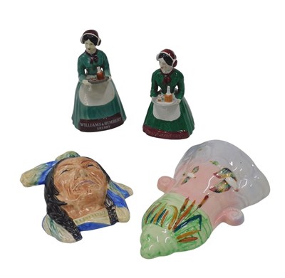 Lot 275 - Various pottery and effects, a Shorter & Sons...