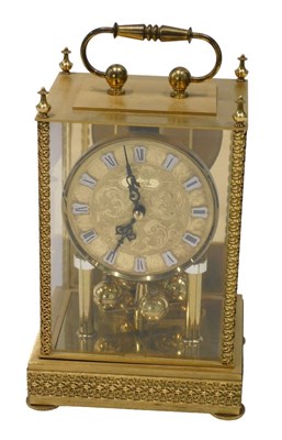 Lot 278 - A mid-20thC anniversary clock, the 9cm...