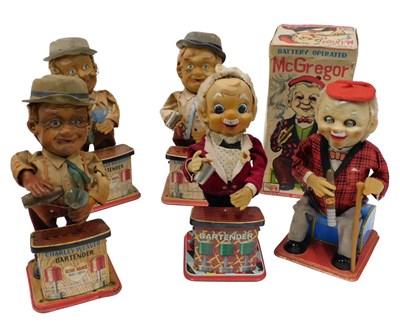Lot 292 - Various Charlie Weaver and other Japanese tin...
