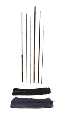 Lot 359 - A Bruson Walker CTM 13A split cane fishing rod,...