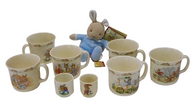 Lot 367 - Various Royal Doulton Bunnykins items, pottery...