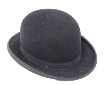 Lot 380 - A Dulcis British made bowler hat, in black,...