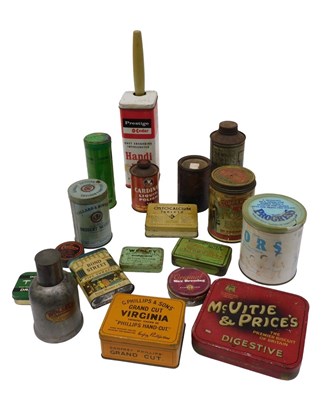 Lot 386 - Various tins, to include McVities and Price's...