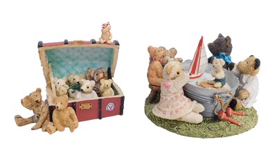 Lot 483 - Colourbox miniatures bear collection figure...