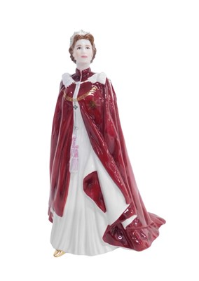 Lot 495 - A Royal Worcester figure group, in celebration...