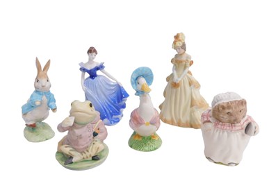 Lot 499 - Various Beswick Beatrix Potter matte finish...