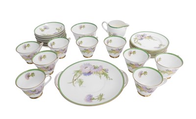 Lot 500 - A Royal Doulton Glamis Thistle pattern part...
