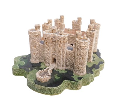 Lot 501 - A Lilliput Lane Historic Castles figure group...
