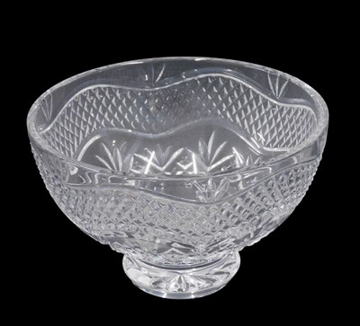Lot 515 - A Waterford Crystal Queen's Birthday footed...