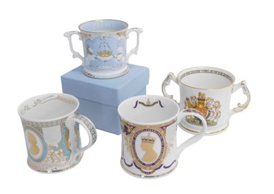 Lot 573 - Various Royal commemorative ware, a Dunoon...