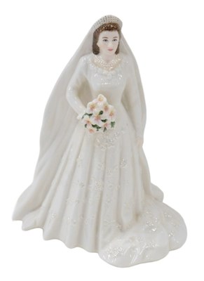 Lot 89 - A Royal Worcester figure Her Majesty Queen...