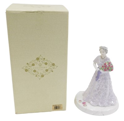 Lot 85 - A Coalport figure group Celebration of The...