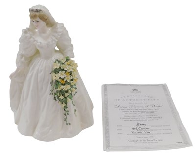 Lot 79 - A Coalport limited edition figure Diana...