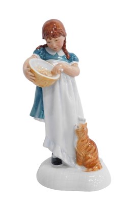 Lot 575 - A Royal Doulton Childhood Days figure, Save...