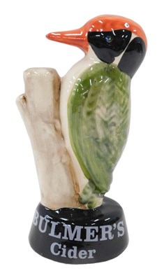 Lot 637 - A Carltonware Bulmer's Cider woodpecker figure,...