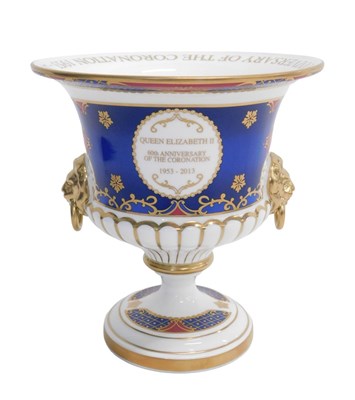 Lot 582 - A Royal Worcester Queen Elizabeth II 60th...