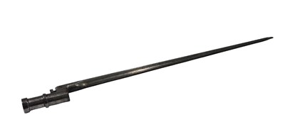 Lot 683 - A Sovia Mosin-Nagant type Nagant rifle bayonet,...