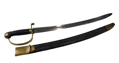 Lot 685 - A Victorian British Police sword, with plain...