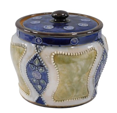 Lot 702 - An early 20thC Royal Doulton stoneware tobacco...