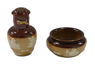 Lot 709 - An early 20thC Doulton Lambeth stoneware part...