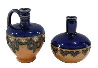 Lot 710 - An early 20thC Doulton stoneware miniature...